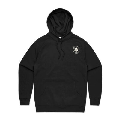 Unisex Hoodie / Lily on Coal Thumbnail